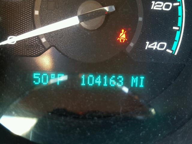 1G1ZE5E74AF208952 - 2010 CHEVROLET MALIBU LTZ Қызыл фото 8