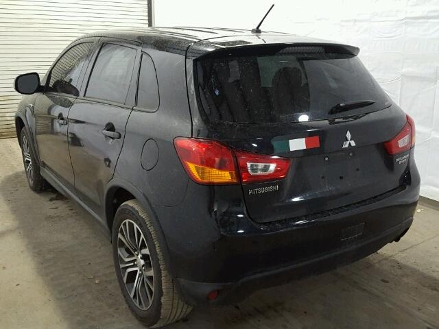 JA4AR3AUXGZ050868 - 2016 MITSUBISHI OUTLANDER BLACK photo 3