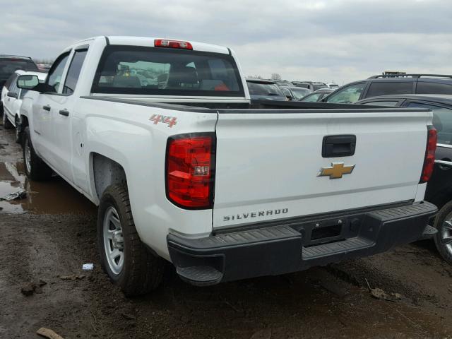 1GCVKPEH5EZ328329 - 2014 CHEVROLET SILVERADO WHITE photo 3