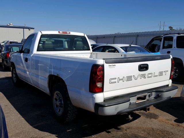 1GCEC14V14E136252 - 2004 CHEVROLET SILVERADO WHITE photo 3