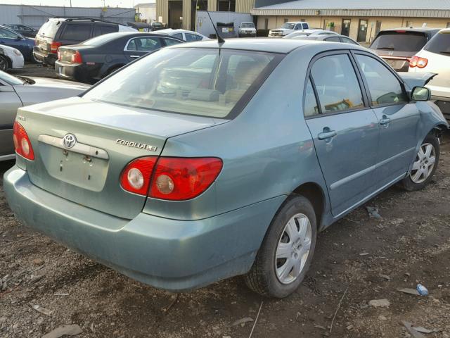 1NXBR32EX5Z488104 - 2005 TOYOTA COROLLA CE TURQUOISE photo 4