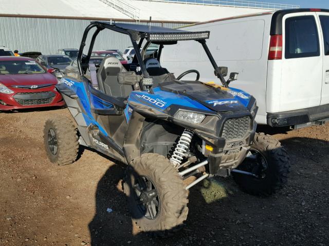 3NSVDE995FF382530 - 2015 POLARIS RZR XP 100 BLUE photo 1