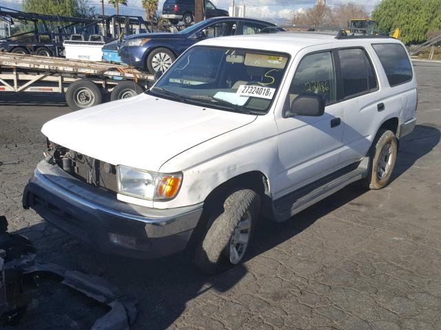 JT3GM84R0Y0062346 - 2000 TOYOTA 4RUNNER WHITE photo 2