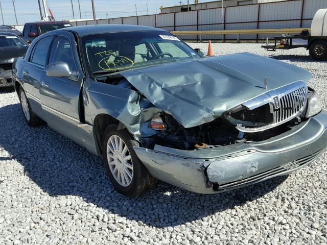 1LNHM81W05Y663906 - 2005 LINCOLN TOWN CAR S GREEN photo 1