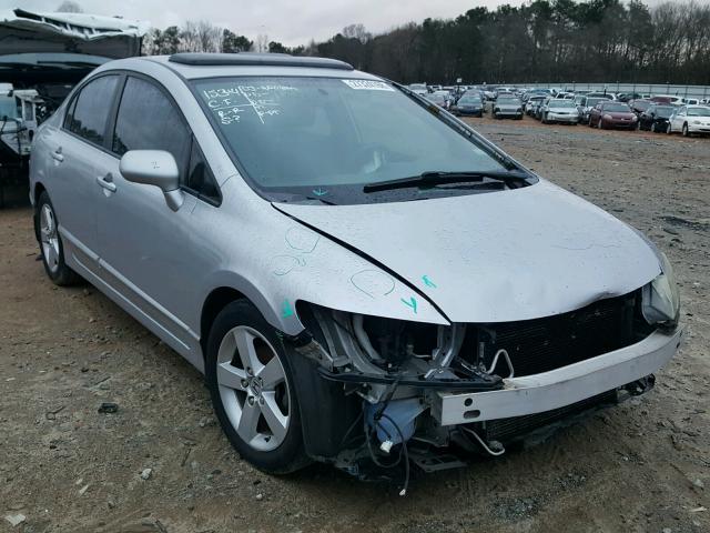 1HGFA16858L064685 - 2008 HONDA CIVIC EX ვერცხლისფერი ფოტო 1