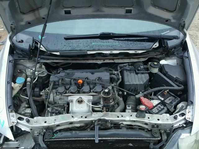 1HGFA16858L064685 - 2008 HONDA CIVIC EX ვერცხლისფერი ფოტო 7