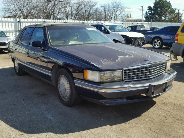 1G6KD52Y3TU282079 - 1996 CADILLAC DEVILLE BLUE photo 1