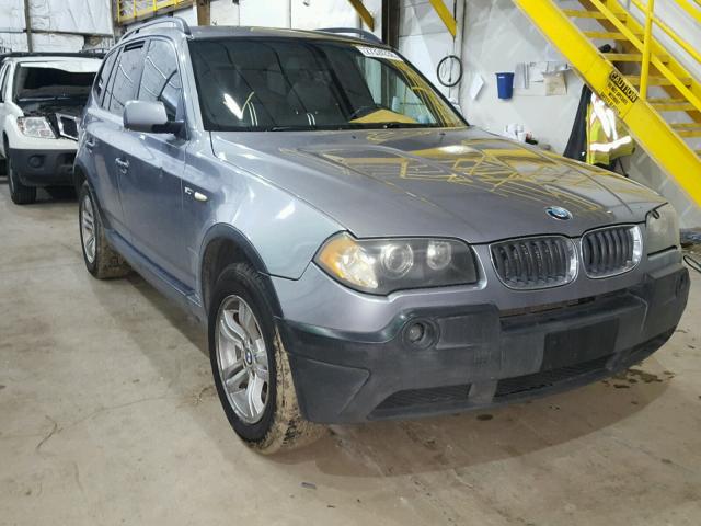 WBXPA93484WA65430 - 2004 BMW X3 3.0I SILVER photo 1