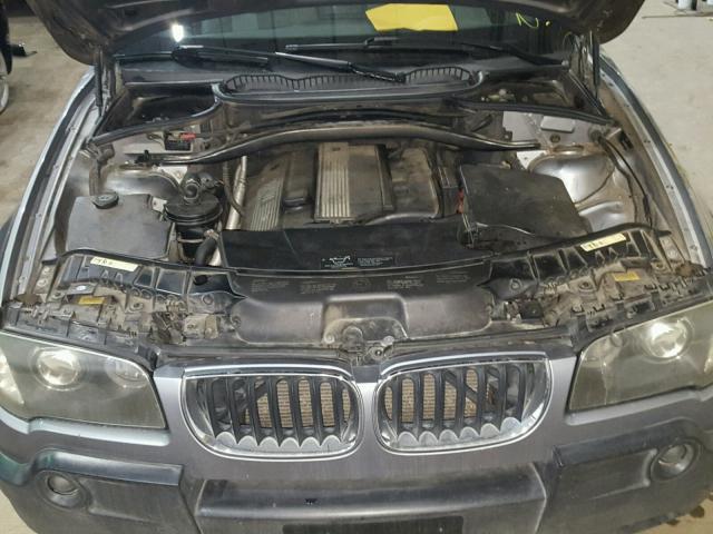 WBXPA93484WA65430 - 2004 BMW X3 3.0I SILVER photo 7