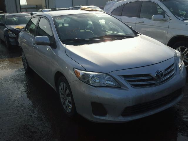 2T1BU4EE9DC013396 - 2013 TOYOTA COROLLA BA SILVER photo 1