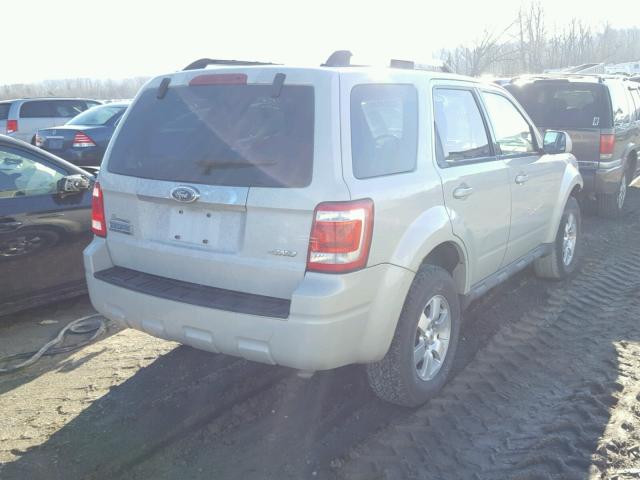 1FMCU94G29KC13770 - 2009 FORD ESCAPE LIM GRAY photo 4