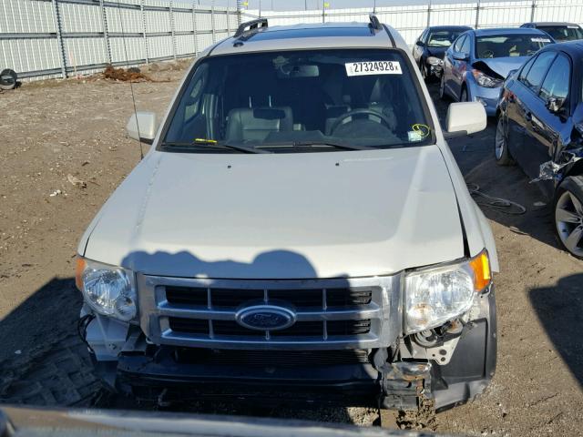 1FMCU94G29KC13770 - 2009 FORD ESCAPE LIM GRAY photo 7