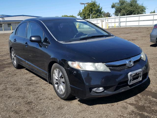 1HGFA16829L007037 - 2009 HONDA CIVIC EX Grafit foto 1