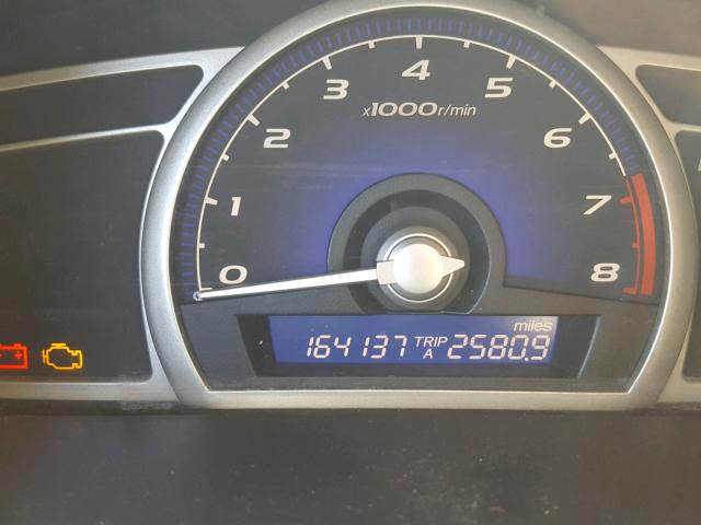 1HGFA16829L007037 - 2009 HONDA CIVIC EX Grafit foto 8
