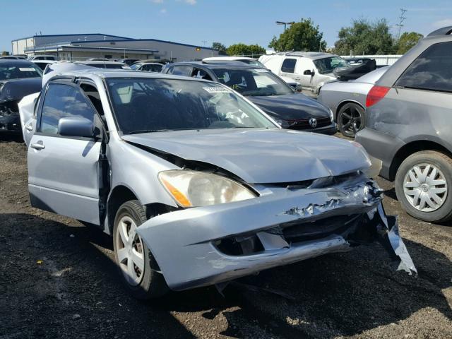 JA3AJ36E04U019344 - 2004 MITSUBISHI LANCER LS SILVER photo 1