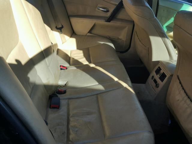 WBANA53544B851247 - 2004 BMW 525 I BLACK photo 6