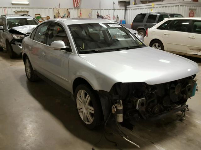 WVWAD63B55E081029 - 2005 VOLKSWAGEN PASSAT GLS SILVER photo 1