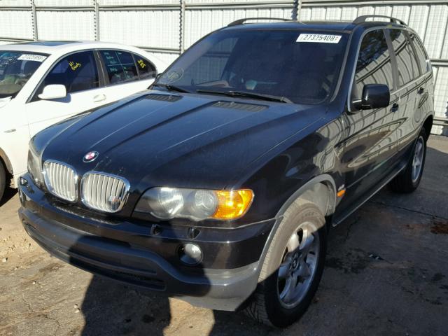 5UXFB33563LH44090 - 2003 BMW X5 4.4I BLACK photo 2