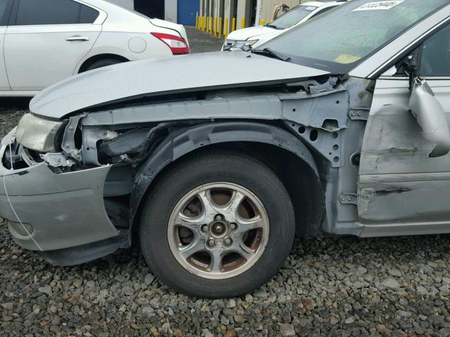 2T1CE22P43C022291 - 2003 TOYOTA CAMRY SOLA SILVER photo 9