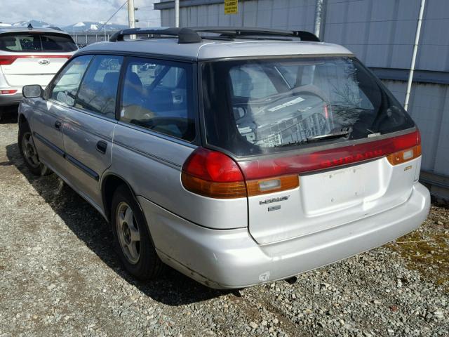 4S3BK4350V7309662 - 1997 SUBARU LEGACY L SILVER photo 3