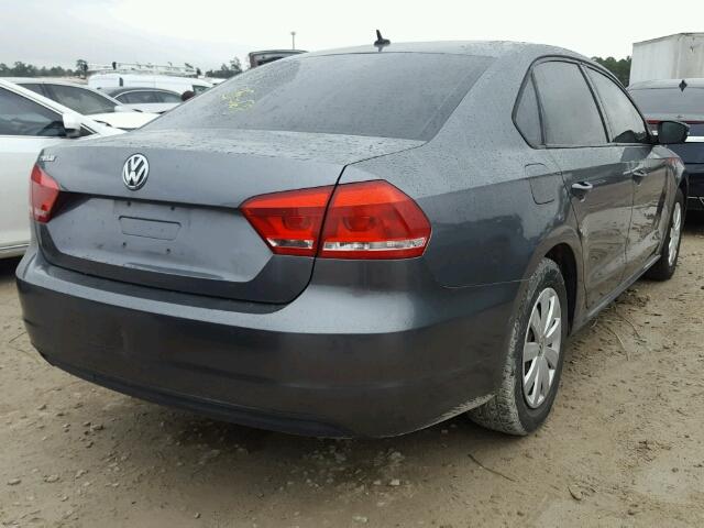1VWAP7A39DC117868 - 2013 VOLKSWAGEN PASSAT S رمادي صورة 4