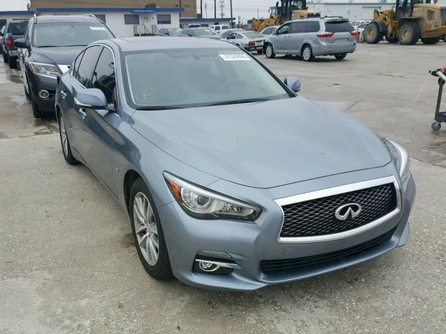 JN1BV7AP1FM345721 - 2015 INFINITI Q50 BASE Azul foto 1