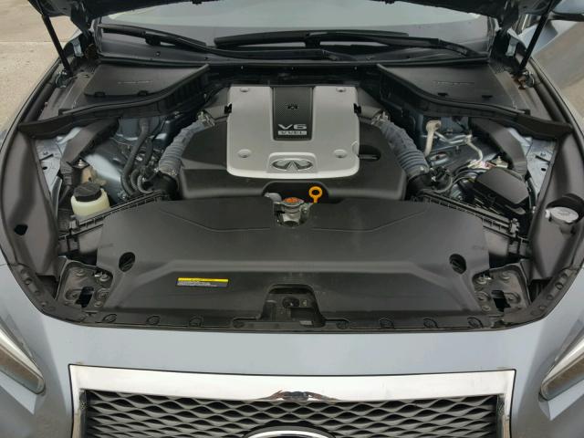 JN1BV7AP1FM345721 - 2015 INFINITI Q50 BASE Azul foto 7