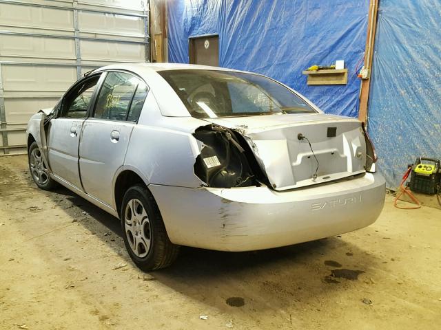 1G8AJ52F45Z103628 - 2005 SATURN ION LEVEL SILVER photo 3