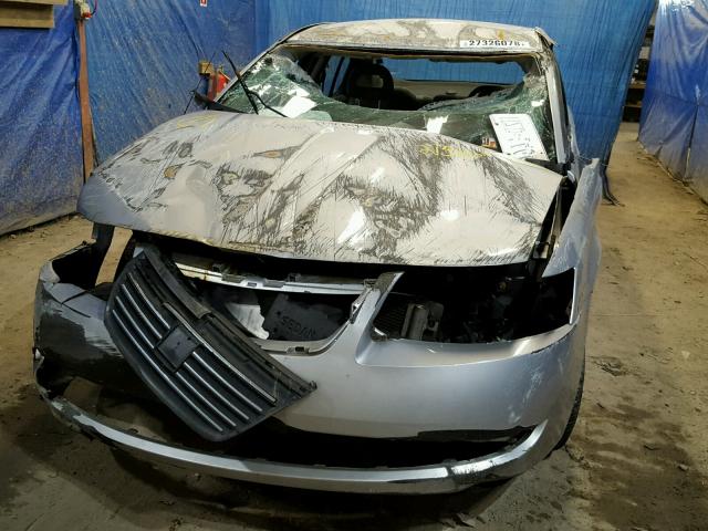 1G8AJ52F45Z103628 - 2005 SATURN ION LEVEL SILVER photo 9