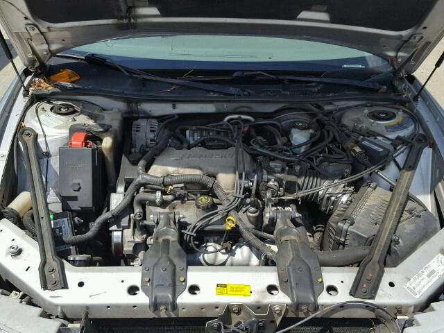 2G4WS52JX11252153 - 2001 BUICK CENTURY CU SILVER photo 7