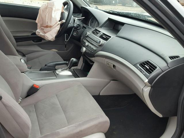 1HGCP2F37CA006836 - 2012 HONDA ACCORD LX GRAY photo 5