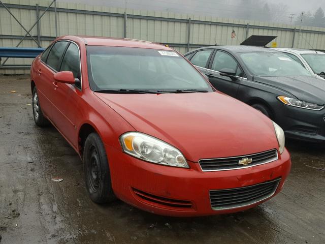 2G1WB58K479280361 - 2007 CHEVROLET IMPALA LS RED photo 1