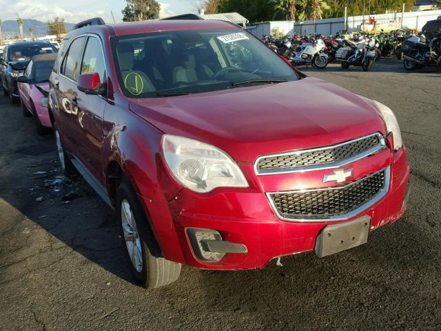 2GNALBEK0F6364928 - 2015 CHEVROLET EQUINOX LT RED photo 1