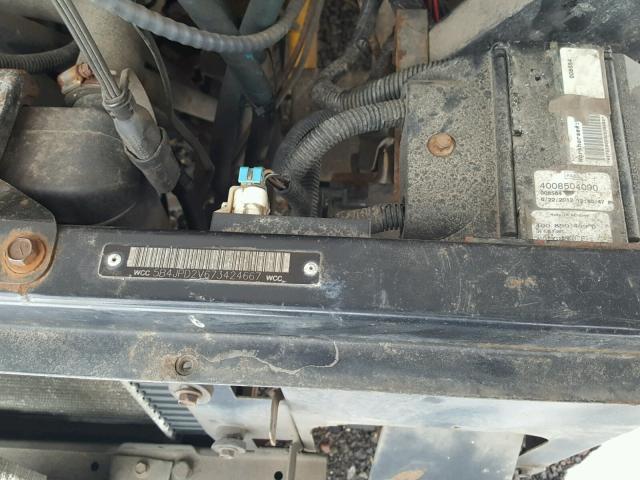 5B4JPD2V673424667 - 2007 WORKHORSE CUSTOM CHASSIS COMMERCIAL ORANGE photo 10