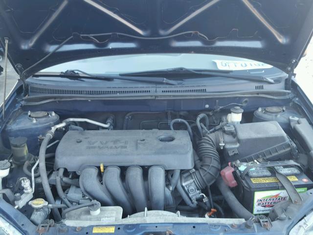 1NXBR32EX7Z832811 - 2007 TOYOTA COROLLA BLUE photo 7