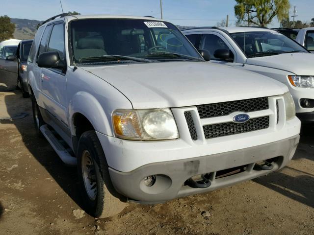 1FMYU60EX1UA75834 - 2001 FORD EXPLORER S WHITE photo 1