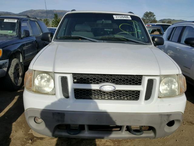 1FMYU60EX1UA75834 - 2001 FORD EXPLORER S WHITE photo 9