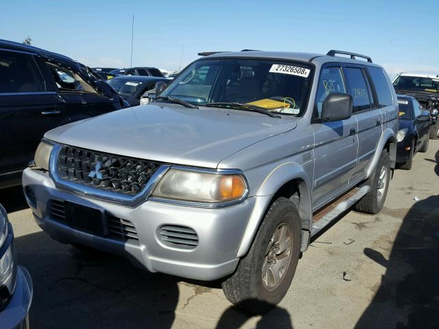 JA4LS31R52J047070 - 2002 MITSUBISHI MONTERO SP SILVER photo 2