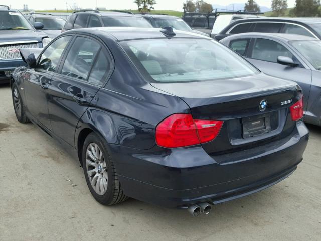 WBAPH53559A438142 - 2009 BMW 328 I SULE BLUE photo 3