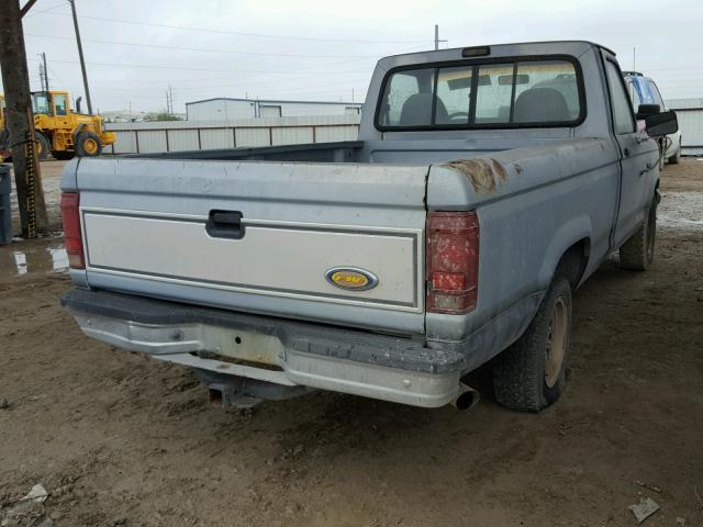 1FTCR10U9MUC99594 - 1991 FORD RANGER SILVER photo 4