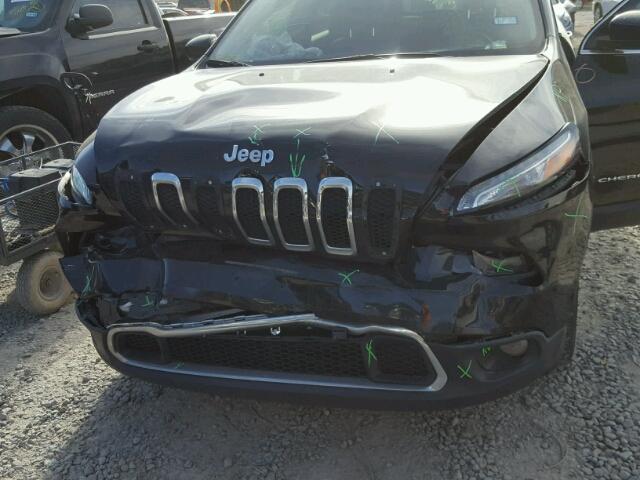 1C4PJLDB0GW158211 - 2016 JEEP CHEROKEE L BLACK photo 7