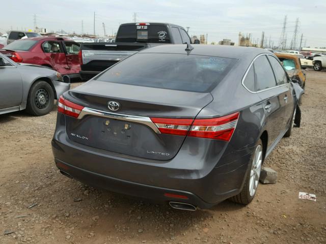 4T1BK1EBXEU106583 - 2014 TOYOTA AVALON BAS 灰色 照片 4