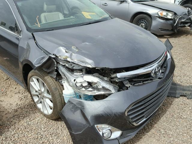 4T1BK1EBXEU106583 - 2014 TOYOTA AVALON BAS 灰色 照片 9
