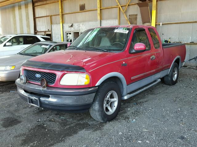 1FTDX1764VNA70141 - 1997 FORD F150 RED photo 2