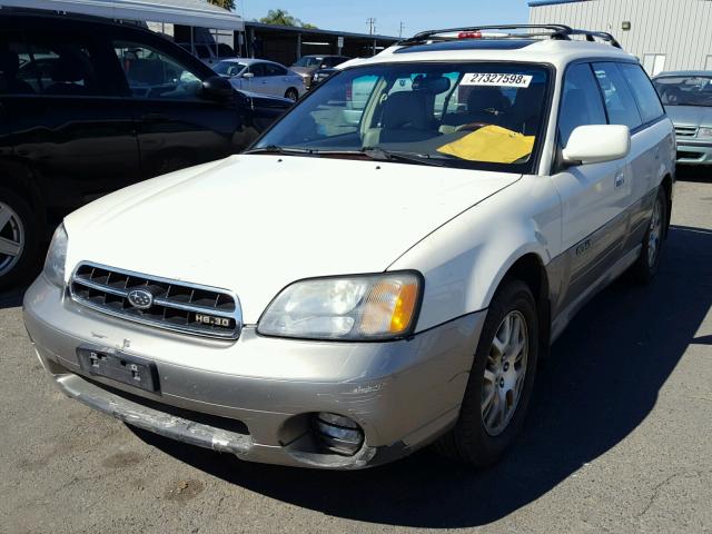 4S3BH806327634028 - 2002 SUBARU LEGACY OUT TWO TONE photo 2