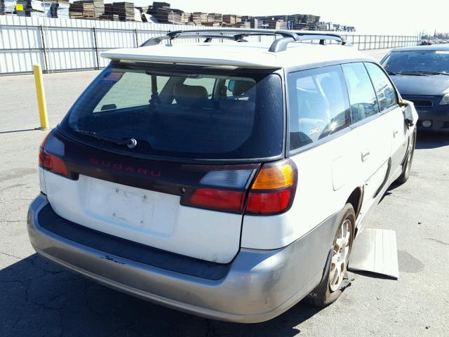 4S3BH806327634028 - 2002 SUBARU LEGACY OUT TWO TONE photo 4