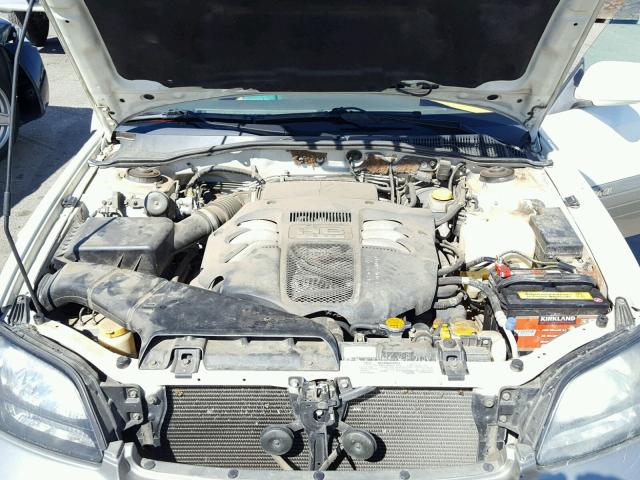4S3BH806327634028 - 2002 SUBARU LEGACY OUT TWO TONE photo 7