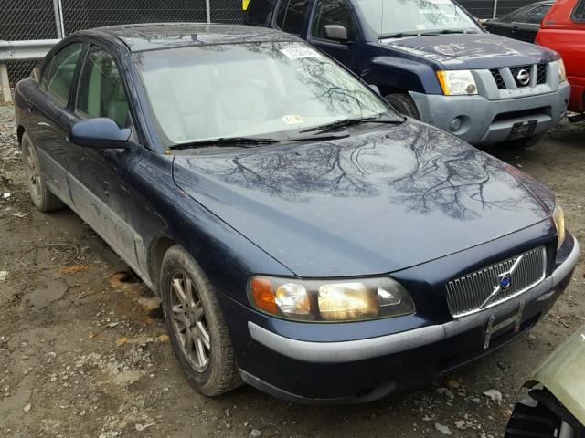 YV1RS61TX32244979 - 2003 VOLVO S60 BLUE photo 1