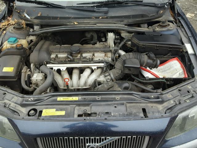 YV1RS61TX32244979 - 2003 VOLVO S60 BLUE photo 7