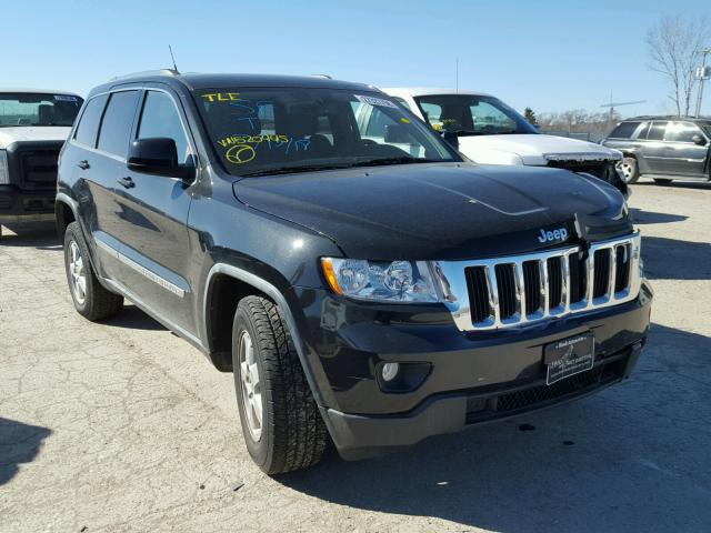 1J4RR4GG2BC520445 - 2011 JEEP GRAND CHER BLACK photo 1